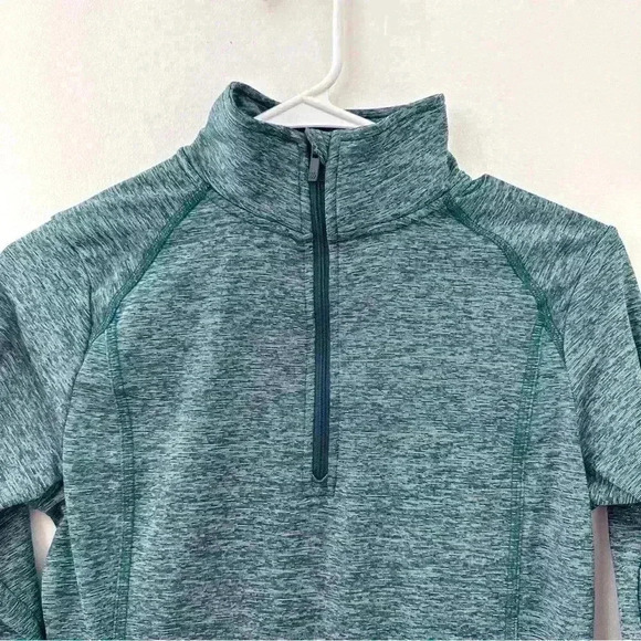 All In Motion Women's Green 1/2 Zip Pullover Athletic XS - Picture 2 of 10